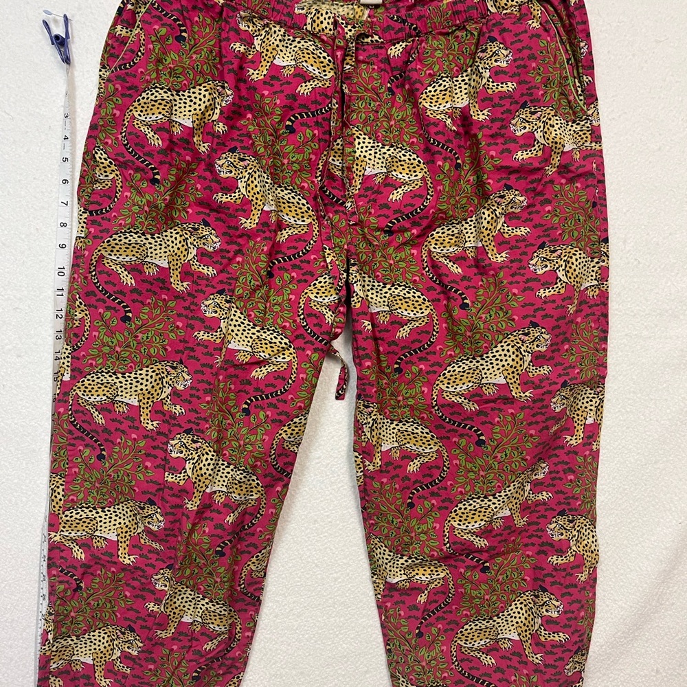 Print Fresh Long PJ Set Bagheera Hot Pink 1X - Picture 5 of 14